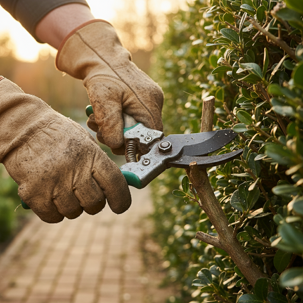 Hand pruning